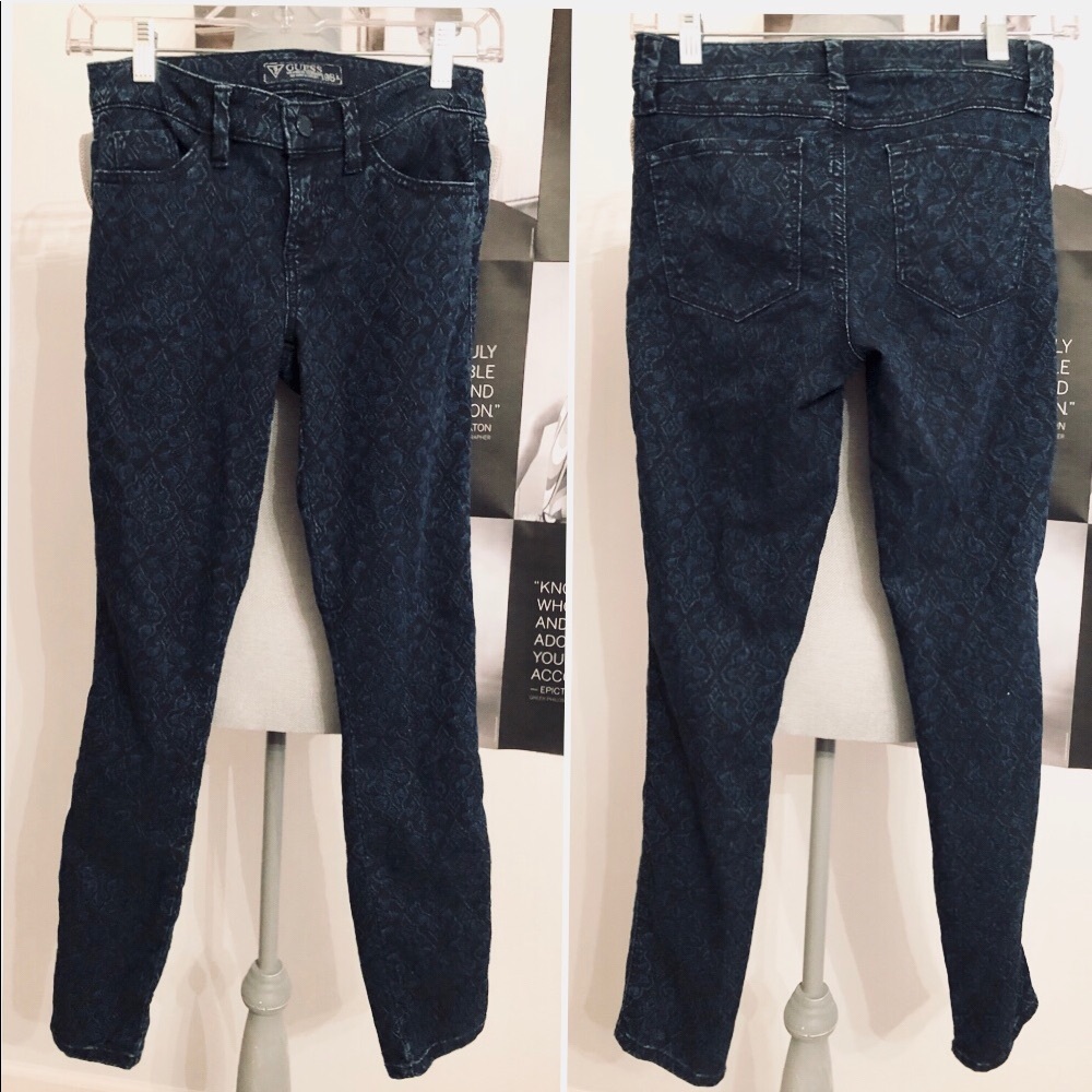 GUESS Brocade Skinny Jean (Brittany Legging)